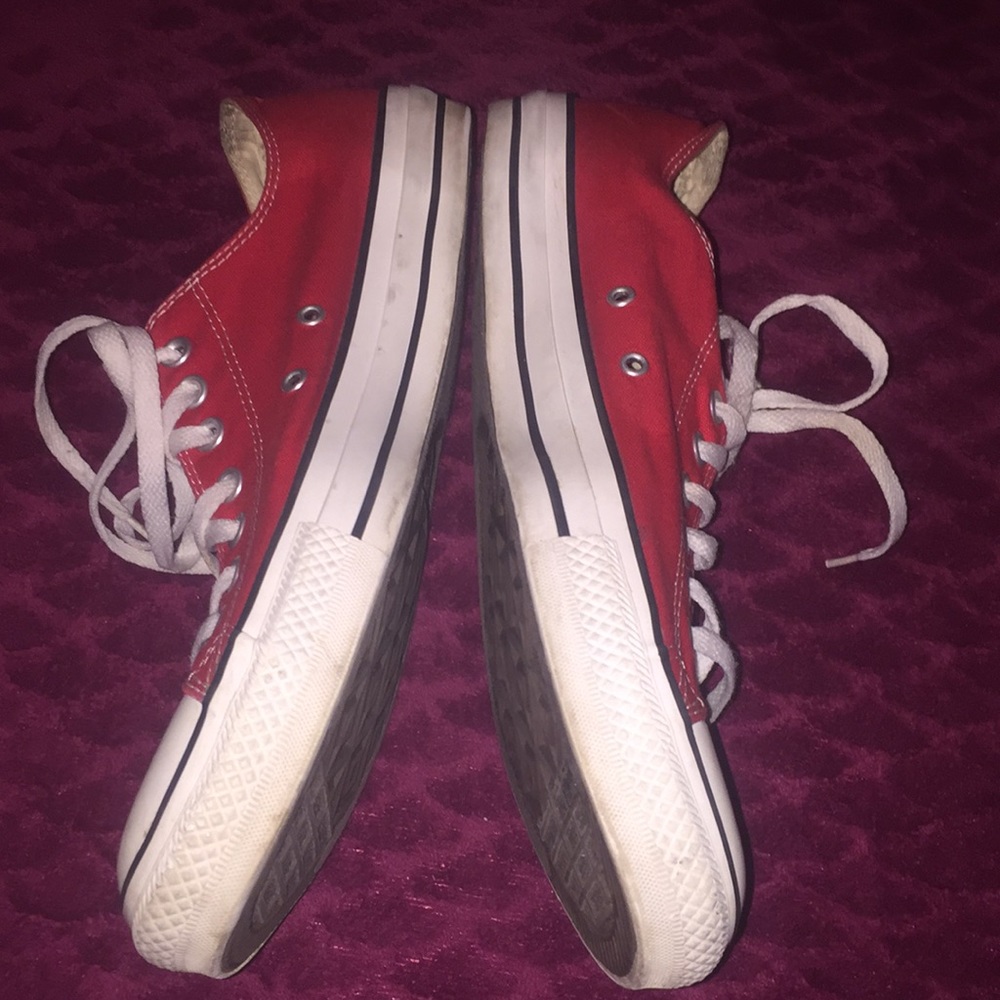 Converse Chuck Taylor Allstar Low (Red) - Picture 3 of 7